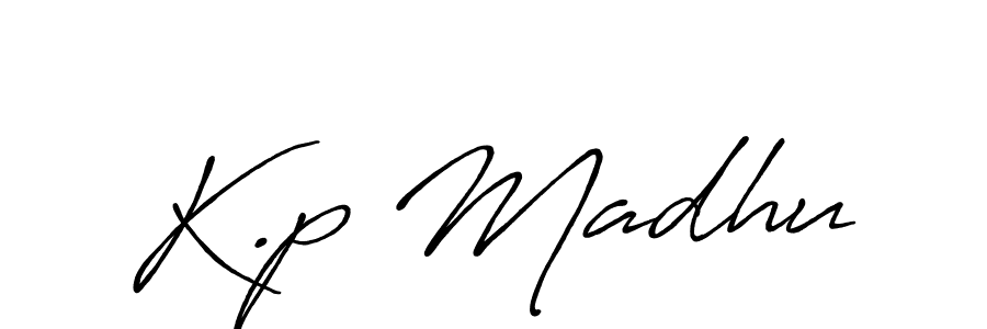 Here are the top 10 professional signature styles for the name K.p Madhu. These are the best autograph styles you can use for your name. K.p Madhu signature style 7 images and pictures png