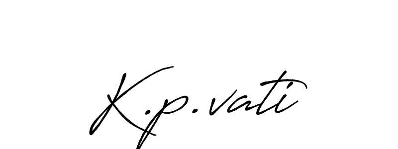 Also You can easily find your signature by using the search form. We will create K.p.vati name handwritten signature images for you free of cost using Antro_Vectra_Bolder sign style. K.p.vati signature style 7 images and pictures png