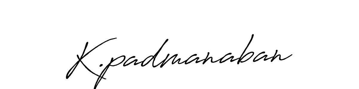 Make a beautiful signature design for name K.padmanaban. Use this online signature maker to create a handwritten signature for free. K.padmanaban signature style 7 images and pictures png