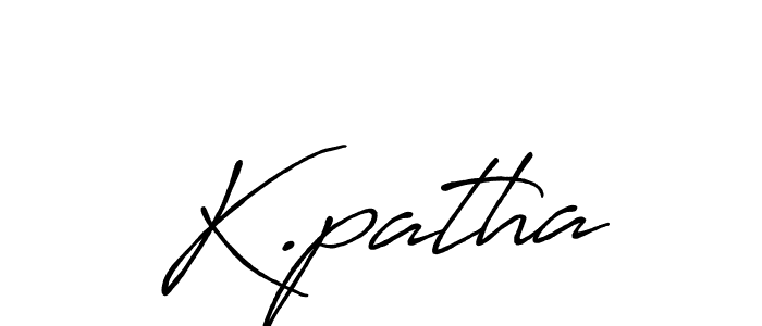 Once you've used our free online signature maker to create your best signature Antro_Vectra_Bolder style, it's time to enjoy all of the benefits that K.patha name signing documents. K.patha signature style 7 images and pictures png