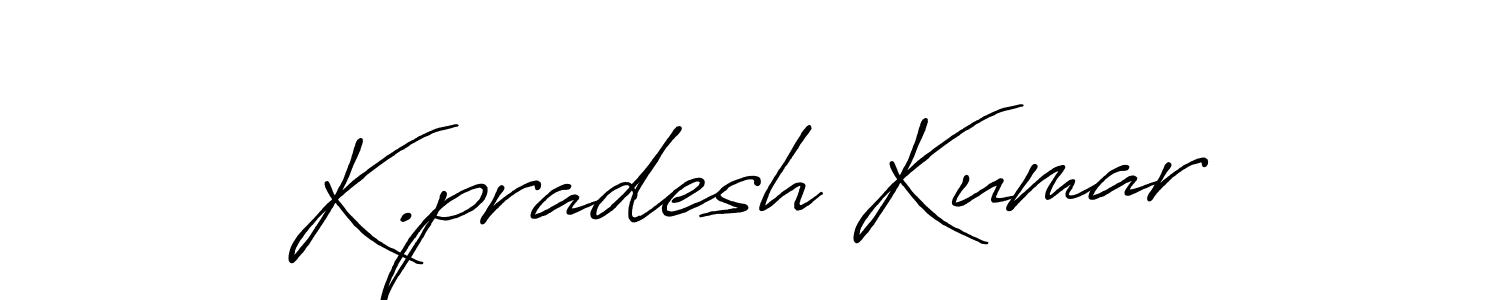 Use a signature maker to create a handwritten signature online. With this signature software, you can design (Antro_Vectra_Bolder) your own signature for name K.pradesh Kumar. K.pradesh Kumar signature style 7 images and pictures png