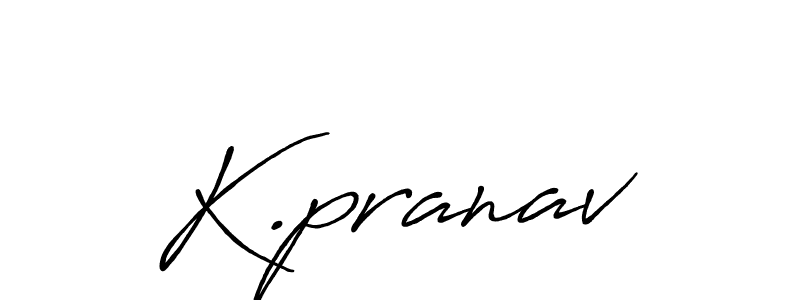 Similarly Antro_Vectra_Bolder is the best handwritten signature design. Signature creator online .You can use it as an online autograph creator for name K.pranav. K.pranav signature style 7 images and pictures png