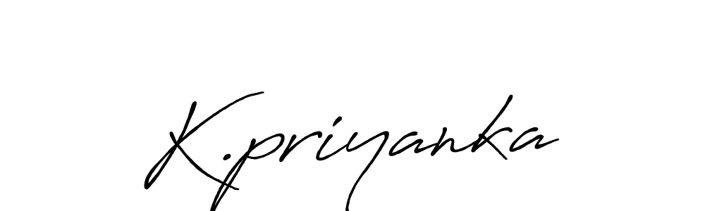 Make a beautiful signature design for name K.priyanka. Use this online signature maker to create a handwritten signature for free. K.priyanka signature style 7 images and pictures png