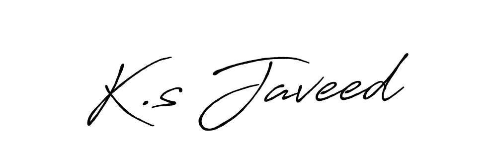 It looks lik you need a new signature style for name K.s Javeed. Design unique handwritten (Antro_Vectra_Bolder) signature with our free signature maker in just a few clicks. K.s Javeed signature style 7 images and pictures png