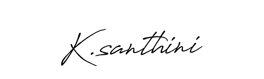 Best and Professional Signature Style for K.santhini. Antro_Vectra_Bolder Best Signature Style Collection. K.santhini signature style 7 images and pictures png