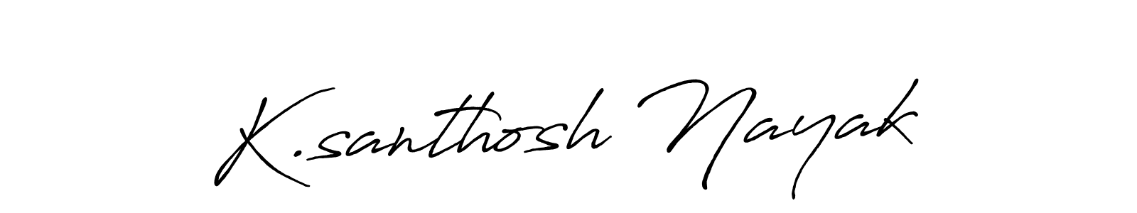 You can use this online signature creator to create a handwritten signature for the name K.santhosh Nayak. This is the best online autograph maker. K.santhosh Nayak signature style 7 images and pictures png