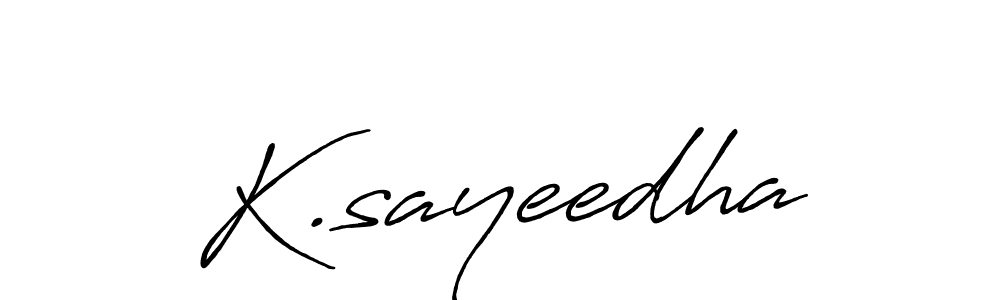 Here are the top 10 professional signature styles for the name K.sayeedha. These are the best autograph styles you can use for your name. K.sayeedha signature style 7 images and pictures png