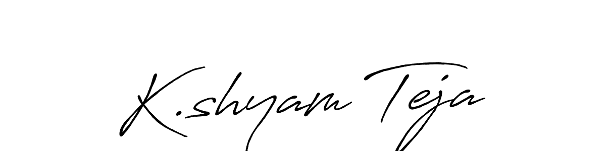 Best and Professional Signature Style for K.shyam Teja. Antro_Vectra_Bolder Best Signature Style Collection. K.shyam Teja signature style 7 images and pictures png