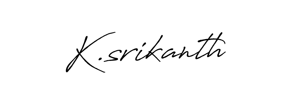 Once you've used our free online signature maker to create your best signature Antro_Vectra_Bolder style, it's time to enjoy all of the benefits that K.srikanth name signing documents. K.srikanth signature style 7 images and pictures png