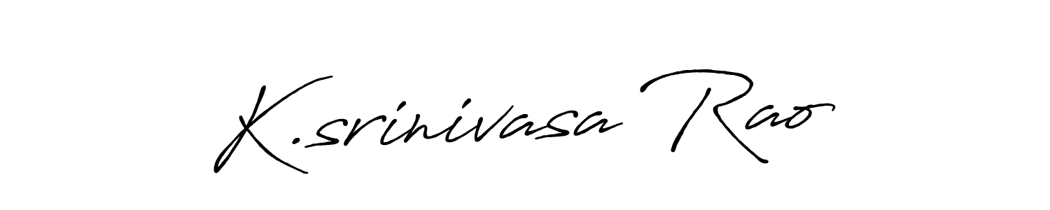 Also we have K.srinivasa Rao name is the best signature style. Create professional handwritten signature collection using Antro_Vectra_Bolder autograph style. K.srinivasa Rao signature style 7 images and pictures png