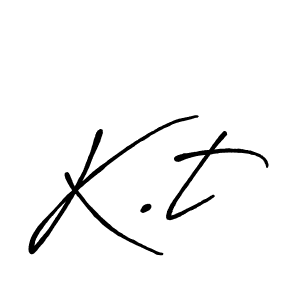 It looks lik you need a new signature style for name K.t. Design unique handwritten (Antro_Vectra_Bolder) signature with our free signature maker in just a few clicks. K.t signature style 7 images and pictures png