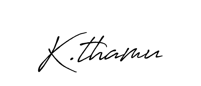 It looks lik you need a new signature style for name K.thamu. Design unique handwritten (Antro_Vectra_Bolder) signature with our free signature maker in just a few clicks. K.thamu signature style 7 images and pictures png