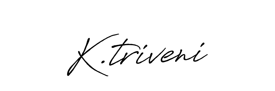if you are searching for the best signature style for your name K.triveni. so please give up your signature search. here we have designed multiple signature styles  using Antro_Vectra_Bolder. K.triveni signature style 7 images and pictures png