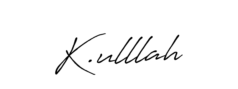 How to Draw K.ulllah signature style? Antro_Vectra_Bolder is a latest design signature styles for name K.ulllah. K.ulllah signature style 7 images and pictures png