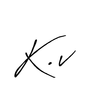 You can use this online signature creator to create a handwritten signature for the name K.v. This is the best online autograph maker. K.v signature style 7 images and pictures png