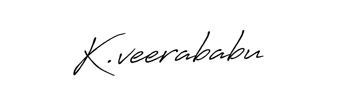 You can use this online signature creator to create a handwritten signature for the name K.veerababu. This is the best online autograph maker. K.veerababu signature style 7 images and pictures png