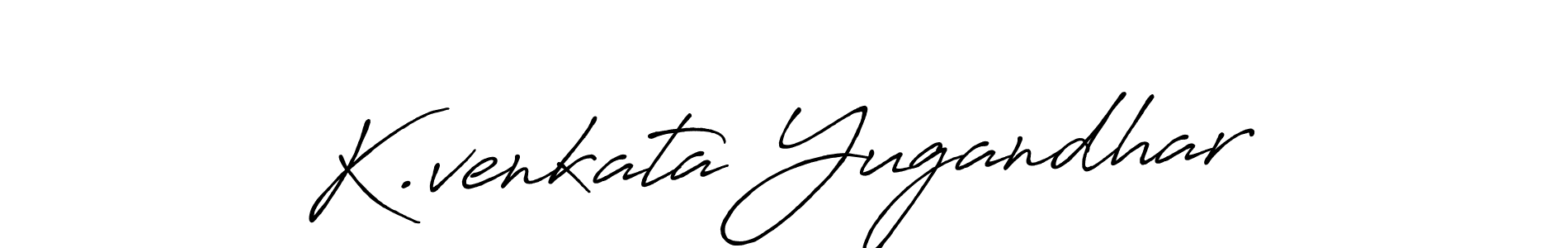 Here are the top 10 professional signature styles for the name K.venkata Yugandhar. These are the best autograph styles you can use for your name. K.venkata Yugandhar signature style 7 images and pictures png