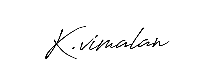 Make a beautiful signature design for name K.vimalan. Use this online signature maker to create a handwritten signature for free. K.vimalan signature style 7 images and pictures png