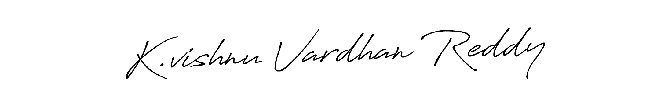 How to Draw K.vishnu Vardhan Reddy signature style? Antro_Vectra_Bolder is a latest design signature styles for name K.vishnu Vardhan Reddy. K.vishnu Vardhan Reddy signature style 7 images and pictures png