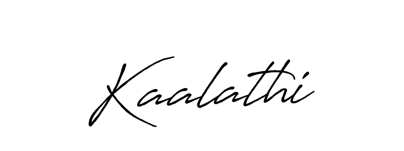 Make a beautiful signature design for name Kaalathi. With this signature (Antro_Vectra_Bolder) style, you can create a handwritten signature for free. Kaalathi signature style 7 images and pictures png