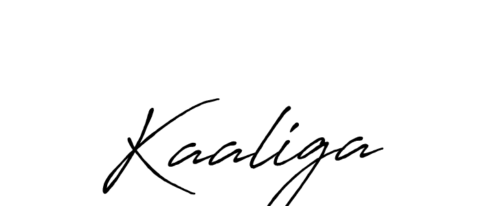 Also we have Kaaliga name is the best signature style. Create professional handwritten signature collection using Antro_Vectra_Bolder autograph style. Kaaliga signature style 7 images and pictures png