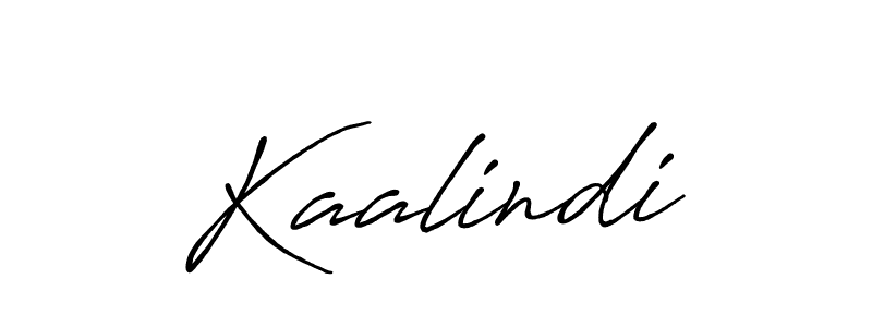 Create a beautiful signature design for name Kaalindi. With this signature (Antro_Vectra_Bolder) fonts, you can make a handwritten signature for free. Kaalindi signature style 7 images and pictures png