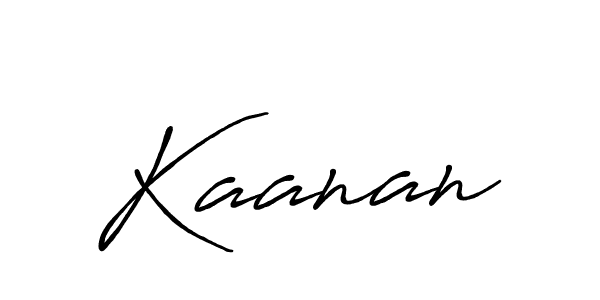 Design your own signature with our free online signature maker. With this signature software, you can create a handwritten (Antro_Vectra_Bolder) signature for name Kaanan. Kaanan signature style 7 images and pictures png