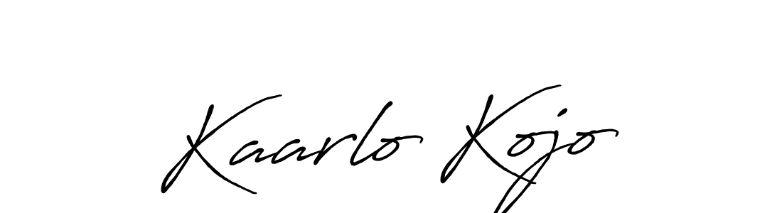 if you are searching for the best signature style for your name Kaarlo Kojo. so please give up your signature search. here we have designed multiple signature styles  using Antro_Vectra_Bolder. Kaarlo Kojo signature style 7 images and pictures png