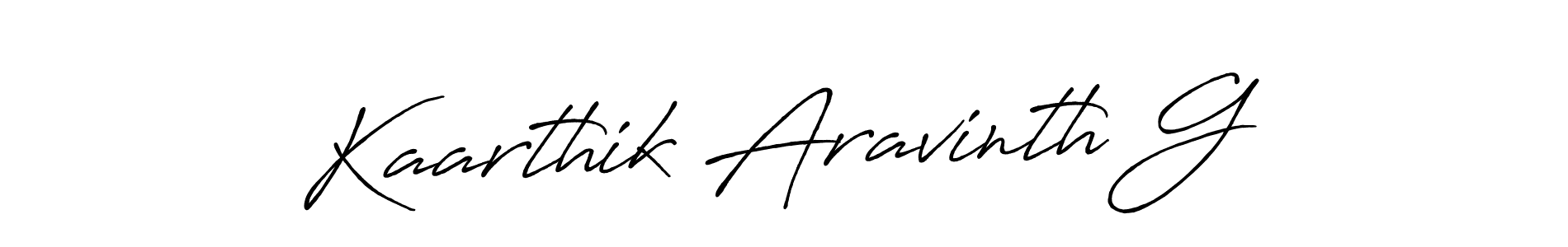 Use a signature maker to create a handwritten signature online. With this signature software, you can design (Antro_Vectra_Bolder) your own signature for name Kaarthik Aravinth G. Kaarthik Aravinth G signature style 7 images and pictures png