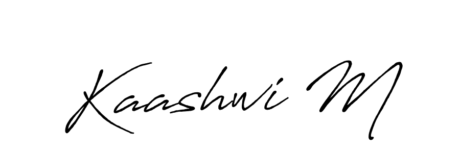 Make a beautiful signature design for name Kaashwi M. Use this online signature maker to create a handwritten signature for free. Kaashwi M signature style 7 images and pictures png
