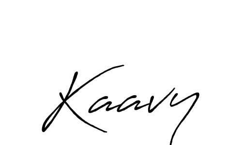 How to make Kaavy signature? Antro_Vectra_Bolder is a professional autograph style. Create handwritten signature for Kaavy name. Kaavy signature style 7 images and pictures png