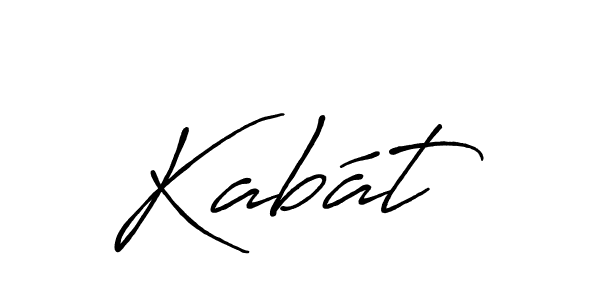 Kabát stylish signature style. Best Handwritten Sign (Antro_Vectra_Bolder) for my name. Handwritten Signature Collection Ideas for my name Kabát. Kabát signature style 7 images and pictures png