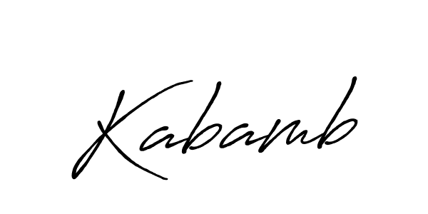 How to make Kabamb signature? Antro_Vectra_Bolder is a professional autograph style. Create handwritten signature for Kabamb name. Kabamb signature style 7 images and pictures png