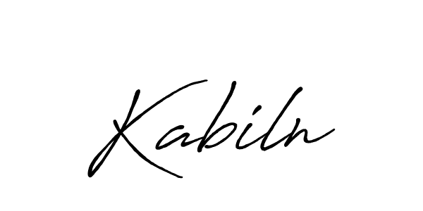 Make a beautiful signature design for name Kabiln. Use this online signature maker to create a handwritten signature for free. Kabiln signature style 7 images and pictures png