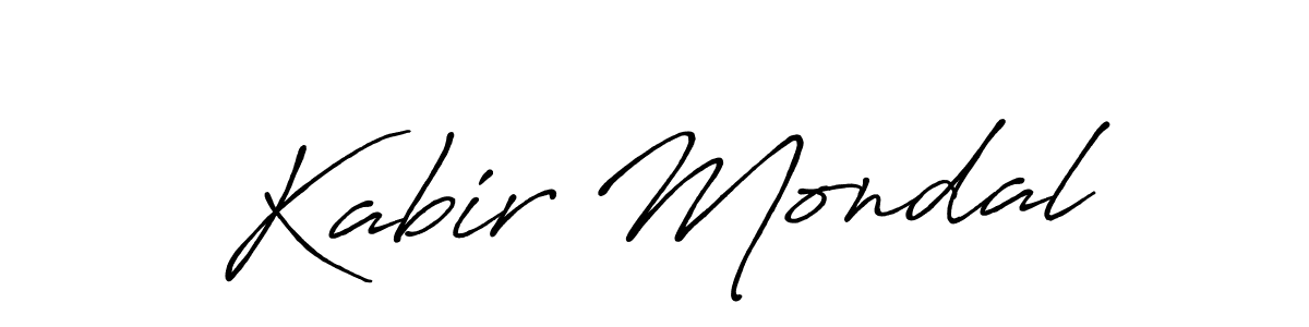 Similarly Antro_Vectra_Bolder is the best handwritten signature design. Signature creator online .You can use it as an online autograph creator for name Kabir Mondal. Kabir Mondal signature style 7 images and pictures png