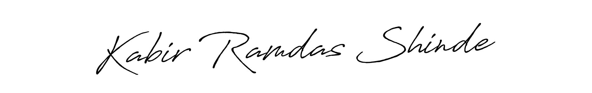 Use a signature maker to create a handwritten signature online. With this signature software, you can design (Antro_Vectra_Bolder) your own signature for name Kabir Ramdas Shinde. Kabir Ramdas Shinde signature style 7 images and pictures png