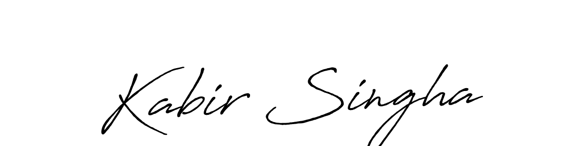 Also You can easily find your signature by using the search form. We will create Kabir Singha name handwritten signature images for you free of cost using Antro_Vectra_Bolder sign style. Kabir Singha signature style 7 images and pictures png