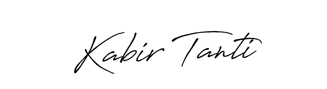 You should practise on your own different ways (Antro_Vectra_Bolder) to write your name (Kabir Tanti) in signature. don't let someone else do it for you. Kabir Tanti signature style 7 images and pictures png