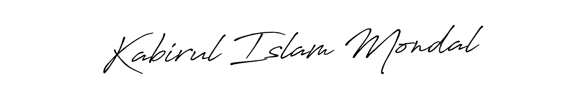 Make a beautiful signature design for name Kabirul Islam Mondal. Use this online signature maker to create a handwritten signature for free. Kabirul Islam Mondal signature style 7 images and pictures png