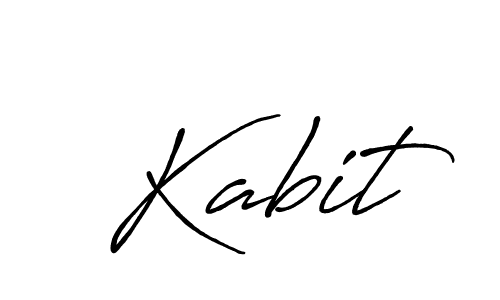 Once you've used our free online signature maker to create your best signature Antro_Vectra_Bolder style, it's time to enjoy all of the benefits that Kabit name signing documents. Kabit signature style 7 images and pictures png