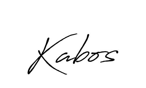 It looks lik you need a new signature style for name Kabos. Design unique handwritten (Antro_Vectra_Bolder) signature with our free signature maker in just a few clicks. Kabos signature style 7 images and pictures png