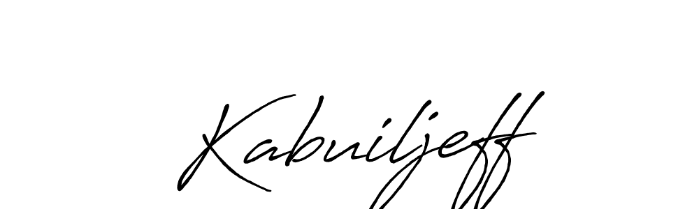 Similarly Antro_Vectra_Bolder is the best handwritten signature design. Signature creator online .You can use it as an online autograph creator for name Kabuiljeff. Kabuiljeff signature style 7 images and pictures png