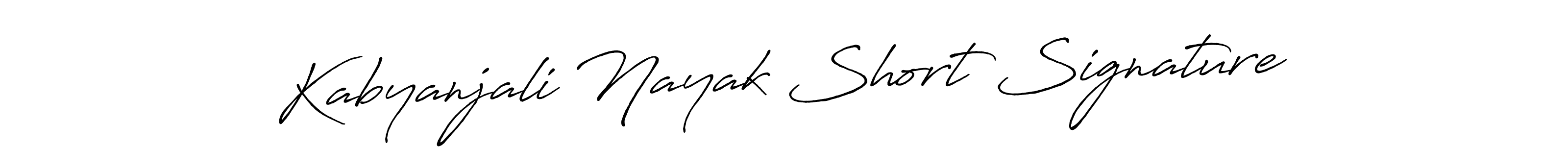 How to make Kabyanjali Nayak Short Signature signature? Antro_Vectra_Bolder is a professional autograph style. Create handwritten signature for Kabyanjali Nayak Short Signature name. Kabyanjali Nayak Short Signature signature style 7 images and pictures png