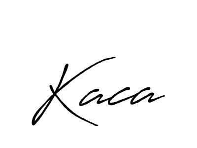 The best way (Antro_Vectra_Bolder) to make a short signature is to pick only two or three words in your name. The name Kaca include a total of six letters. For converting this name. Kaca signature style 7 images and pictures png