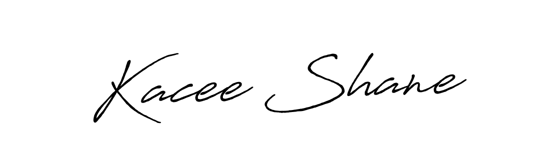 Also we have Kacee Shane name is the best signature style. Create professional handwritten signature collection using Antro_Vectra_Bolder autograph style. Kacee Shane signature style 7 images and pictures png