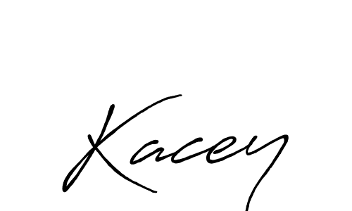 How to make Kacey signature? Antro_Vectra_Bolder is a professional autograph style. Create handwritten signature for Kacey name. Kacey signature style 7 images and pictures png