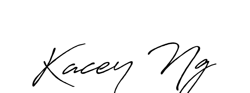 Create a beautiful signature design for name Kacey Ng. With this signature (Antro_Vectra_Bolder) fonts, you can make a handwritten signature for free. Kacey Ng signature style 7 images and pictures png