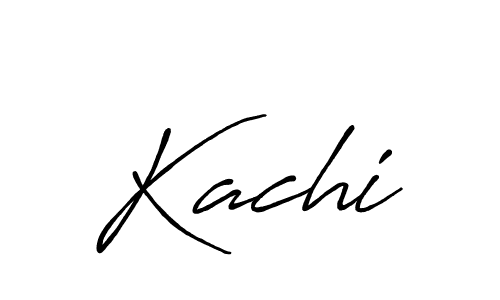 Make a beautiful signature design for name Kachi. With this signature (Antro_Vectra_Bolder) style, you can create a handwritten signature for free. Kachi signature style 7 images and pictures png