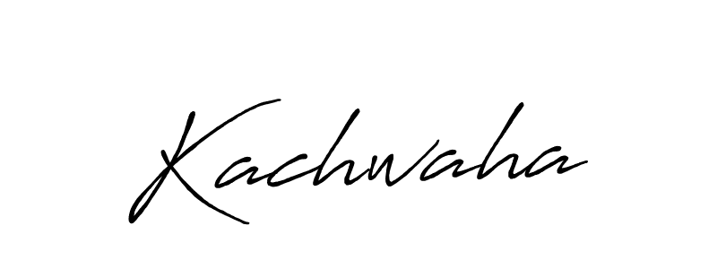 How to Draw Kachwaha signature style? Antro_Vectra_Bolder is a latest design signature styles for name Kachwaha. Kachwaha signature style 7 images and pictures png