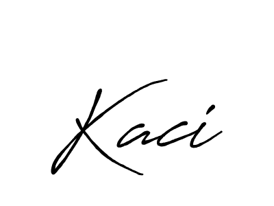 Once you've used our free online signature maker to create your best signature Antro_Vectra_Bolder style, it's time to enjoy all of the benefits that Kaci name signing documents. Kaci signature style 7 images and pictures png